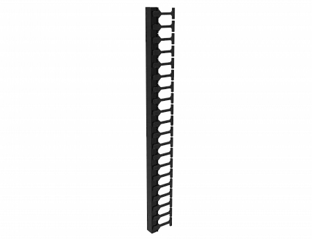 Органайзер 42U МИКсистем пальчиковый на лоток Zero-Unit RAL 9005