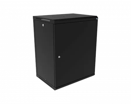 Шкаф телекоммуникационный настенный разборный МИКсистем 19" Keys 15U 600x450 дверь металл черный