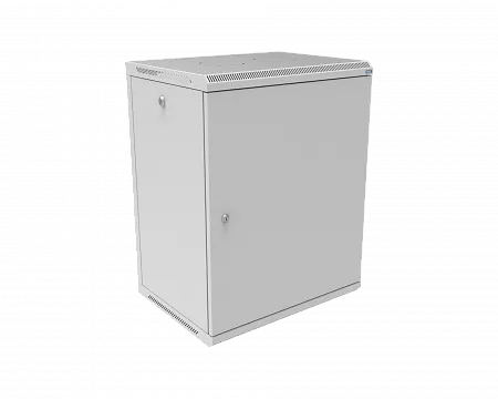 Шкаф телекоммуникационный настенный разборный МИКсистем 19" Keys 15U 600x450 дверь металл серый