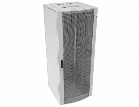 Шкаф телекоммуникационный напольный МИКсистем серия ECO+ 19" 36U 800*800  дверь перфорация серый